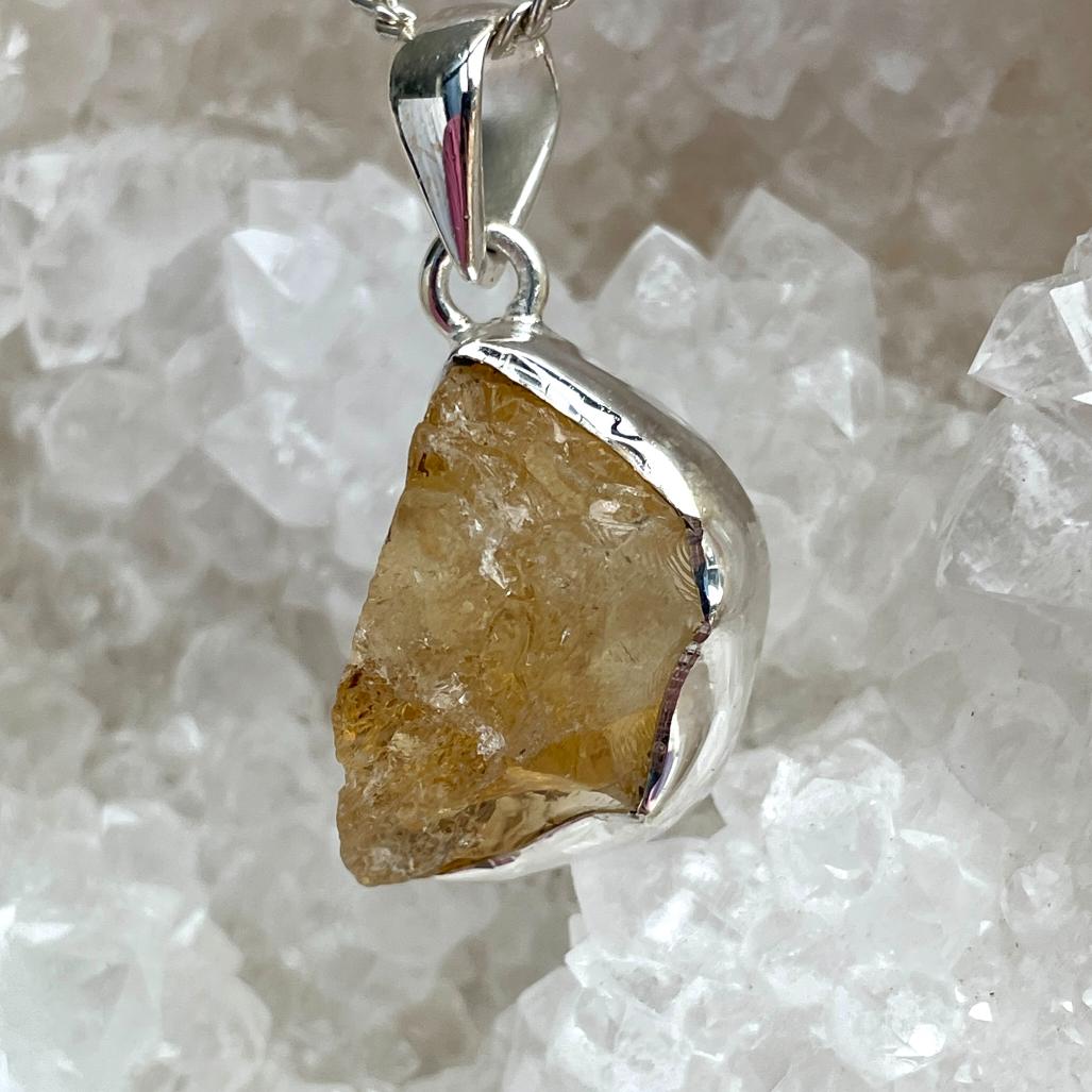 Citrine St. Silver Pendant (2) Citrine St. Silver Pendant (2)